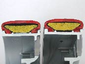 Left: insert w/air gap Right: insert w/ no air gap