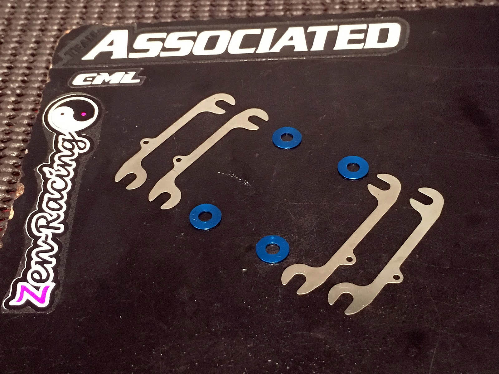 Steel 4742 Associated RC12R6 Front Ride Height Shims 