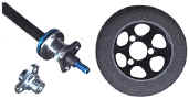 3 bolt rear tire/wheel design