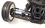 RC10B4 symmetrical suspension
