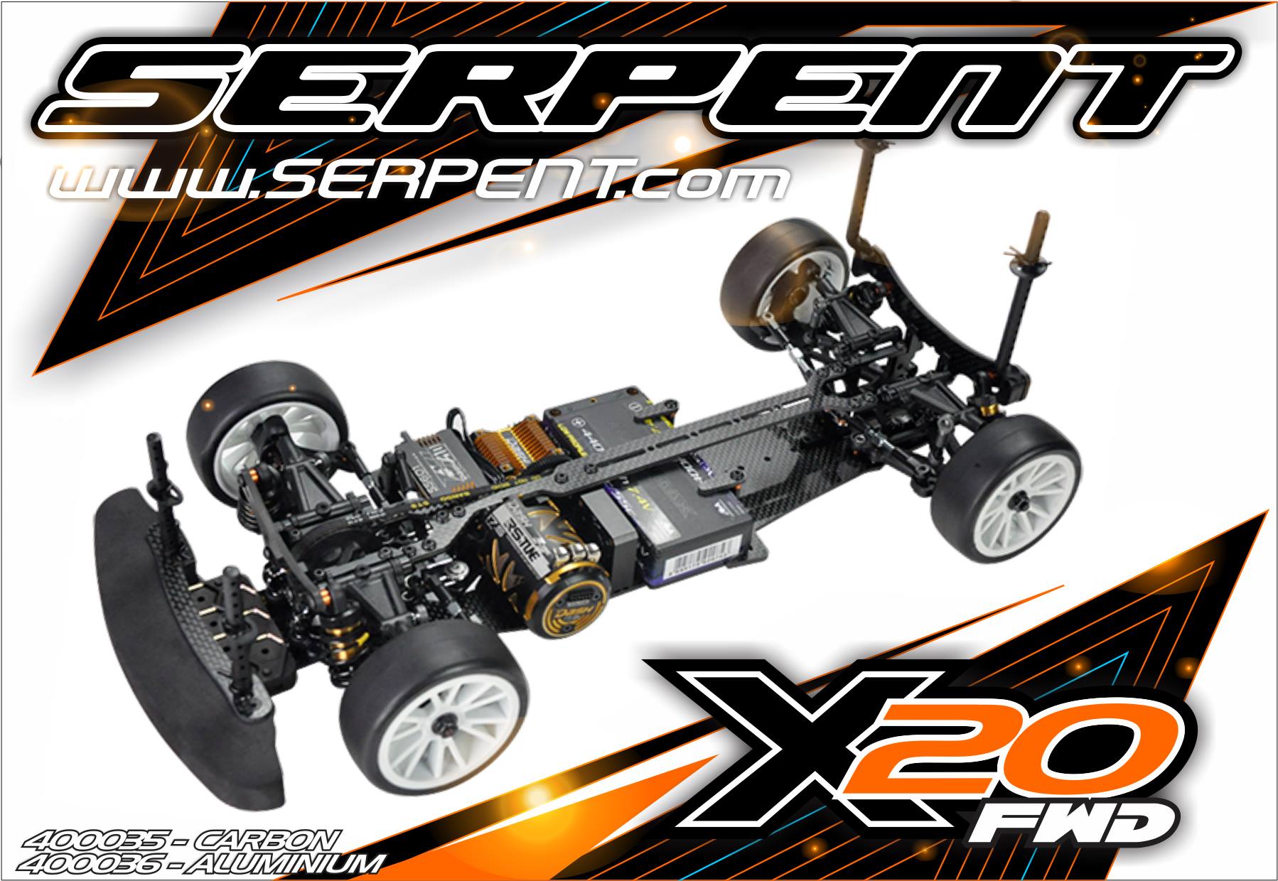 Serpent X20Fwd Manual & Setup Sheets