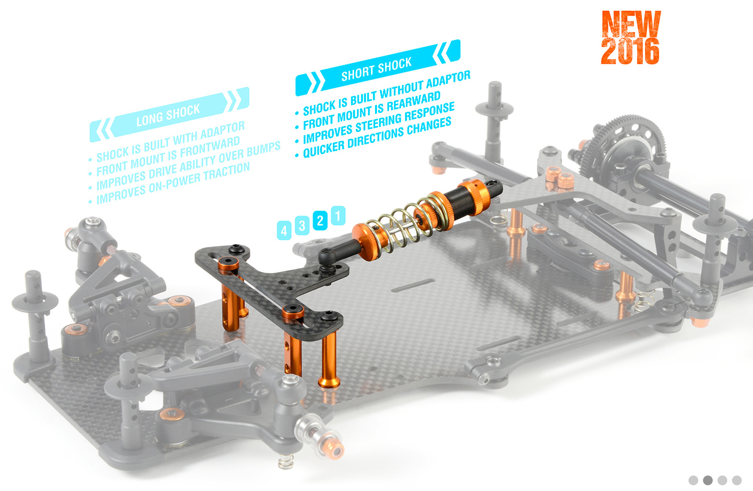 Center Shock Position Adjustment