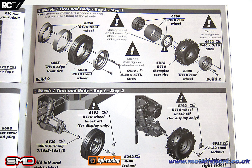 rc10 rear tires