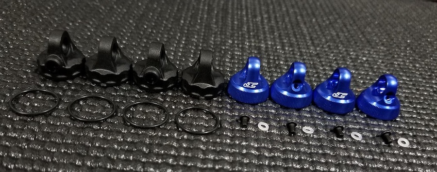 Team Associated 31121 FT VCS2 Shock Cap and Retainer Set 