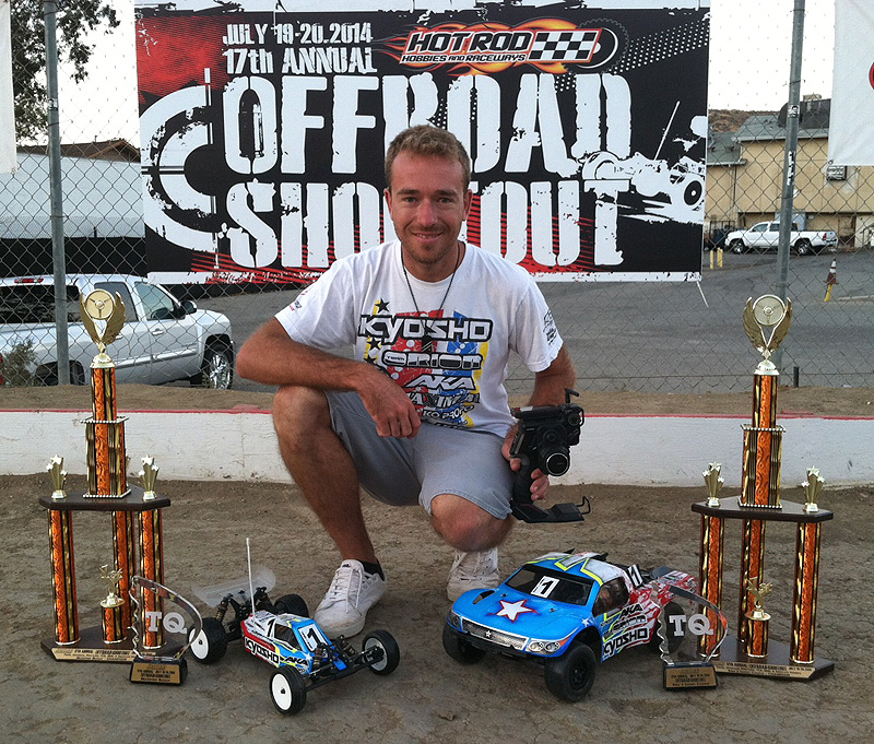 Kyosho RT6 - Jared Tebo - Hot Rod Shootout - 18-20.07.2014