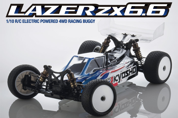 超歓迎格安京商　電動　レーザーZX6　KYOSHO LAZER ZX6 1/10 オフロードバギー　4WD EP 京商