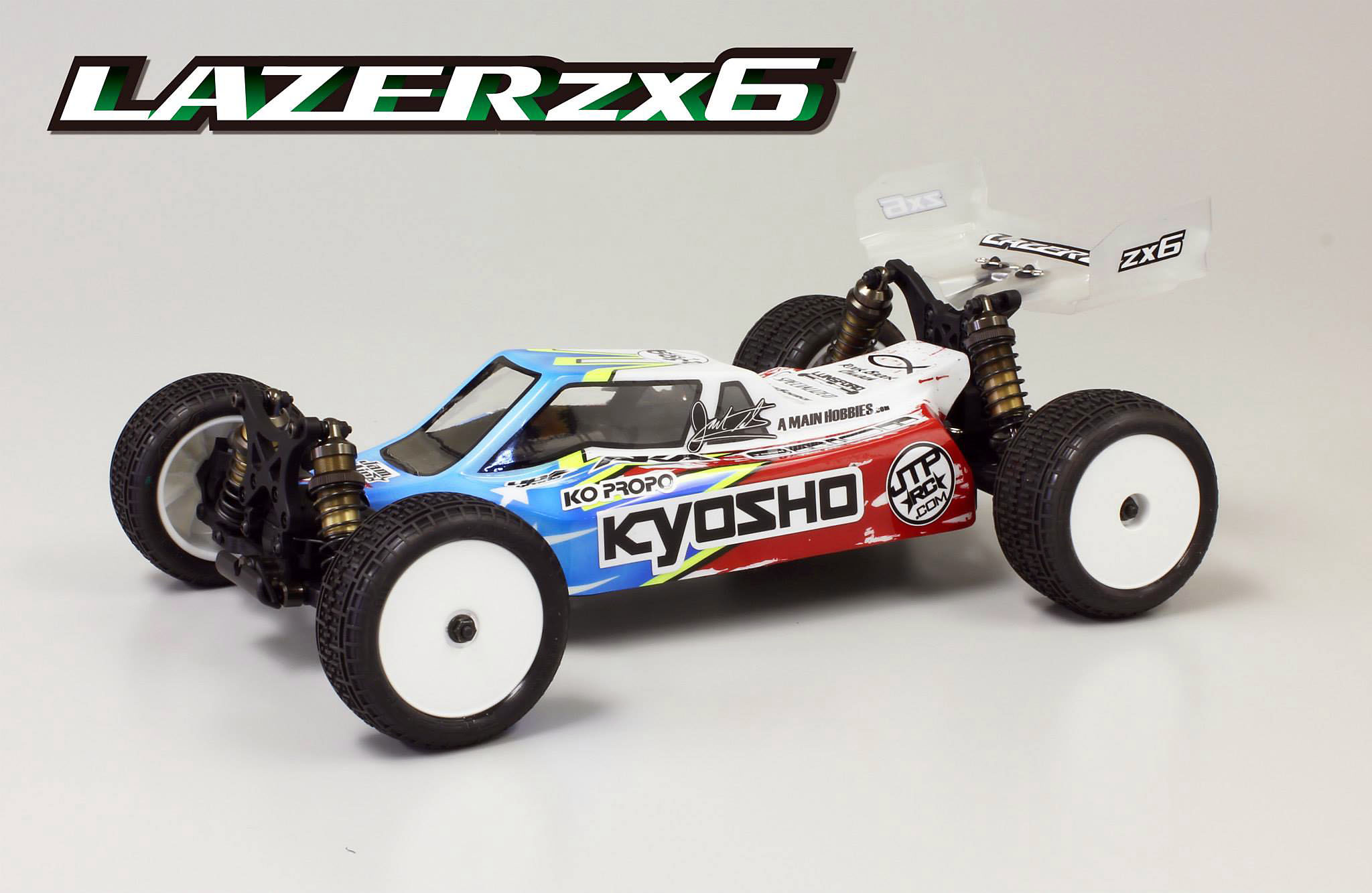 Kyosho Kyosho 1:10 4WD Buggy Lazer zx 6.6 LA370 LA359B Alu Motorhalterung KZ6® 